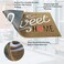 AAZZKANG Brown Doormat Outdoor Indoor Home Sweet Home Welcome Mat with Non Slip Rubber Backing Ultra Absorb Mud Easy Clean Front Entrance Heavy Duty Door Mat.