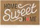 AAZZKANG Brown Doormat Outdoor Indoor Home Sweet Home Welcome Mat with Non Slip Rubber Backing Ultra Absorb Mud Easy Clean Front Entrance Heavy Duty Door Mat.