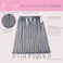 Octocurl: Soft No Heat Hair Curlers for Overnight (Long Hair, Satin - It&rsquo;s Pitch Black.