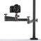 JUSMO Camera Mount with Flexible Articulated Arm with 360 Rotatable Ball Head, Aluminum Desk Mounting Stand.
