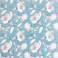 Zelten Colored Paper Napkins (Blue Flowers.