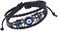 Picano Multi-Layer Evil Eye Leather Bracelet for Men Ethnic Wristband Weave Leather Bangle Bracelet Protection Jewelry &acirc;&euro;&brvbar; (black.
