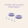 Lansinoh Pump Parts Bundle for Lansinoh Double Electric Breast Pumps.