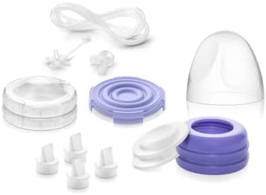 Lansinoh Pump Parts Bundle for Lansinoh Double Electric Breast Pumps.