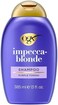 OGX Impecca-Blonde Purple Toning Shampoo, 13 fl oz.