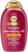 OGX Frizz-FreeKeratin Smoothing Oil Conditioner, 5 in 1, for Frizzy Hair, Shiny Hair, RED, 385 ml.