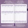 Clever Fox IncomeExpense Tracker &ndash; AccountingBookkeeping Ledger Book for Small Business &ndash; IncomeExpense Record Notebook with Receipt Pocket &ndash; Undated, A5, 5. 8&Prime; x 8. 3&Prime;, Hardcover (Purple.
