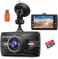 BOOGIIO Dash Cam Front with 32G SD Card, 1080P FHD Car Driving Recorder 3'' IPS Screen 170Wide Angle Dashboard Camera Aluminum Alloy Case, WDR G-Sensor Parking Monitor Loop Recording Motion Detection.