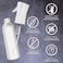 alpree Continuous Spray Bottle Hair Water Ultra Fine Mister Sprayer Propellant Free for Hairstyling, Cleaning, Gardening, MistingSkin Care BPA Free.