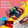 Bertiveny School Teacher Stamps for Classroom 8-Piece Set, Multicolor.