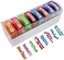 Bertiveny School Teacher Stamps for Classroom 8-Piece Set, Multicolor.