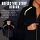 SEXYWG Women Sauna Jacket Slimming Sweat Sauna Suit Sauna Shirt Long Sleeve Workout Tops Body Shaper.