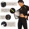 SEXYWG Women Sauna Jacket Slimming Sweat Sauna Suit Sauna Shirt Long Sleeve Workout Tops Body Shaper.