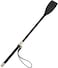 Coolrunner Riding Crop for Horse, 18 Inch Horse Whip with PU Leather, Equestrianism Horse Crop Double Slapper Horse Whip, Black Crops for Horses.