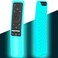 Lambcare Case Compatible with Samsung Smart TV Remote Controller BN59 Series, Light Weight Silicone Cover Protector Shockproof Anti-Slip Remote Skin Sleeve - Black (Glow Blue.