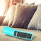Lambcare Case Compatible with Samsung Smart TV Remote Controller BN59 Series, Light Weight Silicone Cover Protector Shockproof Anti-Slip Remote Skin Sleeve - Black (Glow Blue.