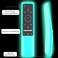 Lambcare Case Compatible with Samsung Smart TV Remote Controller BN59 Series, Light Weight Silicone Cover Protector Shockproof Anti-Slip Remote Skin Sleeve - Black (Glow Blue.