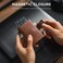VULKIT Credit Card Holder RFID Blocking Pop Up Leather Slim Mens Women Wallet with Banknote PocketsMagnetic Closure.