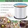 Acejoz Fishing Wire, 656FT Fishing Line Clear Invisible Hanging Wire Strong Fishing String Supports Up to 70 Pounds with 100Pcs Aluminum Crimping Loop Sleeve for Craft Balloon Garland Hanging.