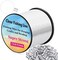 Acejoz Fishing Wire, 656FT Fishing Line Clear Invisible Hanging Wire Strong Fishing String Supports Up to 70 Pounds with 100Pcs Aluminum Crimping Loop Sleeve for Craft Balloon Garland Hanging.