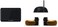 Furrion Vision S 7 inch Monitor, 3 Camera Wireless RV Backup System with IR Night Vision and Wide Viewing Angles: 1 Rear Sharkfin Camera and 2 Side Running Light Cameras - FOS07TAEN.