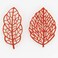 SILIKOMART - FORESTA - STAMPO in Silicone N. 24 FOGLIE 66X30 H1 MM - 62X43 H1 MM.