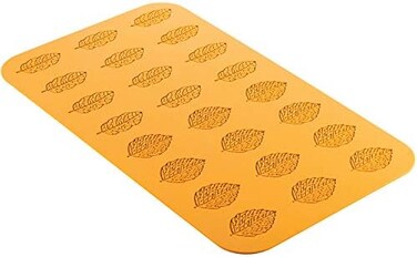 SILIKOMART - FORESTA - STAMPO in Silicone N. 24 FOGLIE 66X30 H1 MM - 62X43 H1 MM.