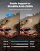 Highwings 8K HDMI Cable 2. 1 48Gbps 6. 6FT/2M, High Speed HDMI Braided Cord-4K@120Hz 8K@60Hz, DTS:X, HDCP 2. 22. 3, HDR 10 Compatible with Roku TV/PS5/HDTV/Blu-ray.