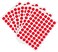 PARLAIM 1050 PCS 3/4 Inch Round Color-Code Dot Stickers,Color Coded Stickers Label Circle Stickers for Classroom, Office (Red.