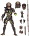 NECA - مجسم شخصية صائد المدينة المتضرر في معركة Predator 2 Ultimate Battle Damaged City Hunter بحجم 7 بوصات.
