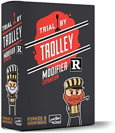 Skybound Games - Trial by Trolley: R Rated Modifier Expansion - Board Game.