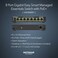 NETGEAR 8 Port Gigabit Ethernet Smart Managed Plus PoE Switch (GS308EP- with 8 x PoE@ 62W, Desktop/Wall mount.