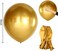 Skylety 10 Pieces 18 Inch Metallic Balloons Shiny Latex Balloons for Birthday Wedding Party Decoration (Gold.