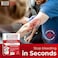 مسحوق الإسعافات الأولية BleedStop لتخثر الدم، مجموعة الصدمات، مرضى سيولة الدم، سلامة التخييم، ومعدات البقاء على قيد الحياة للجروح النزفية المتوسطة إلى الشديدة أو نزيف الأنف - 4 (أكياس 15 جم).