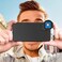USKEYVISION 1. 55X Anamorphic Lens for iPhones, 2. 76:1 Ratio, Clip-On, Prime, HD Coating, 17mm Phone Lens, Compatible with iPhones and Android Phones.