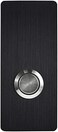 MSH Modern Stainless Hardware R- Series Anodized Aluminum Doorbells by (Anodized Black.