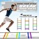 Yes4All Ultimate Agility Ladder Speed Training Equipment - 8, 12, 20 Rungs with Multi Colors - Speed Ladder for Kids and Adults - Included Carry Bag.