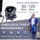 Wyklaus Head Shaver 7D, Upgrade Head Shavers for Bald Men, Head Electric Razor with Nose Hair Trimmer, Waterproof Wet/Dry Mens Grooming Kit, Anti-Pinch, LED Display, USB Rechargeable.