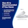 ZQuiet Anti-Snoring Mouthpiece, Comfort Size2, Single Refill, Clear, Made in USA, BPA-Free, Medical-Grade Material.