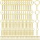 Shynek Key Ring with Chain, 360PCS Gold Keychain Rings with Jump Rings and Screw Eye Pins Bulk for Resin, DIY Crafts and Jewelry Making.
