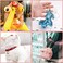Shynek Key Ring with Chain, 360PCS Gold Keychain Rings with Jump Rings and Screw Eye Pins Bulk for Resin, DIY Crafts and Jewelry Making.