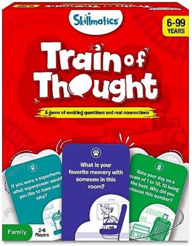 Skillmatics Train of Thought - Card Game for KidsFamilies (6-99 Years.