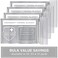 Swiss Safe Emergency Mylar Thermal Blankets (Bulk 10-Pack- Designed for NASA, Outdoors, Hiking, Survival, Marathons or First Aid (Silver 10-Pack.