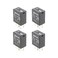 JESUNK TAITONG 4 Pack 8T2T-14B192-AA Multi-Function Relay 4-PIN 8T2T14B192AA OEM Relays Compatible for F150 F-250.