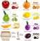 Airlab Wooden Play Food for Kids Kitchen Cutting Fruits Toys for Toddlers Pretend Vegetables Gift for Boys Girls Educational Toys.
