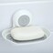 SlipX Solutions Patented Strong Hold Soap Saver, Suction Cup Soap Holder, Must Have Universal KitchenBathroom Shower Accessories, White.
