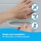 SlipX Solutions Patented Strong Hold Soap Saver, Suction Cup Soap Holder, Must Have Universal KitchenBathroom Shower Accessories, White.