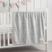CREVENT 76x102cm Cute Cozy Fluffy Warm Baby Blanket for Boys Infants Toddlers' Bedding Crib Cot Stroller, Baby Shower Birthday Newborn's Gift - Grey Cloud.