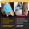 Skin Grip CGM Patches for Freestyle Libre (20-Pack, WaterproofSweatproof for 10-14 Days, Pre-Cut Adhesive Tape, Continuous Glucose Monitor Protection(Blue.