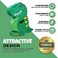 BIRCHIO Dinosaur Pinata Bundle with a Blindfold and Bat (17x13x4 Inches, Perfect for Birthday Parties, Animal Theme Parties, Decorations.